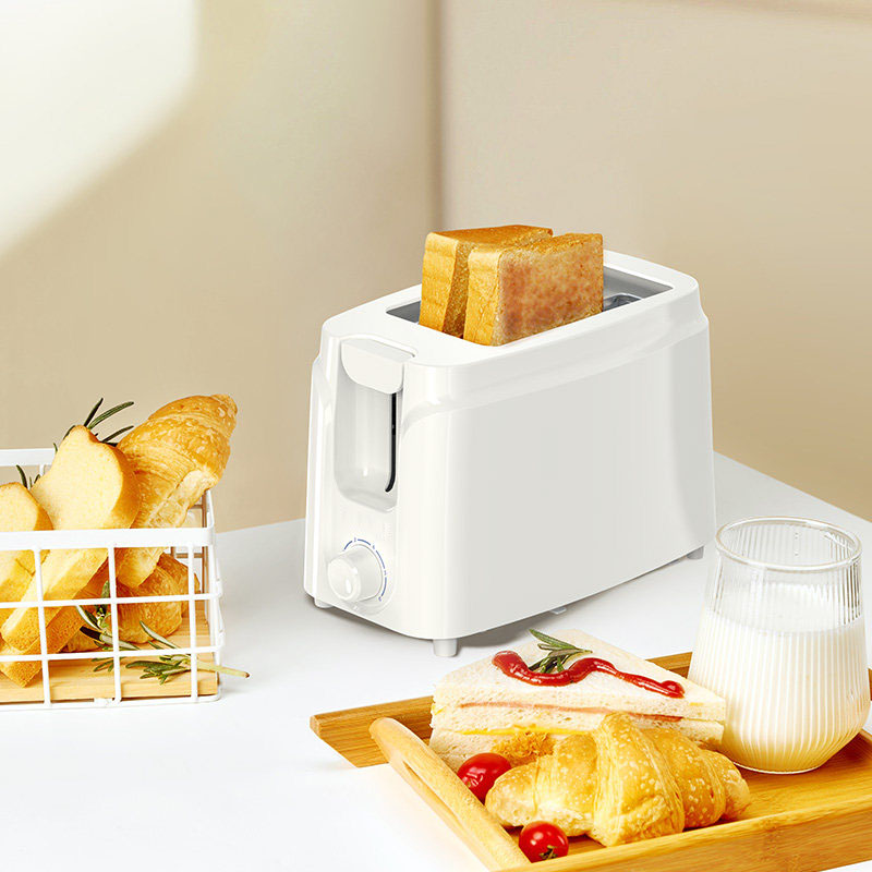 Toaster - เครื่องปิ้งขนมปังไฟฟ้าสำหรับใช้ในบ้าน 220V ปิ้งได้ 2 แผ่น เครื่องทำแซนวิชอัตโนมัติ