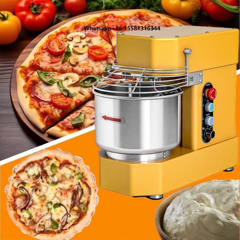 Stand Mixer - เครื่องผสมแป้งแบบเกลียวอุตสาหกรรมรุ่นใหม่ เครื่องตั้งพื้นเชิงพาณิชย์ ปรับความเร็วได้ สำหรับโรงสีแป้งและเบเกอรี่ ใช้พลังงานจากน้ำ ประหยัดพลังงาน