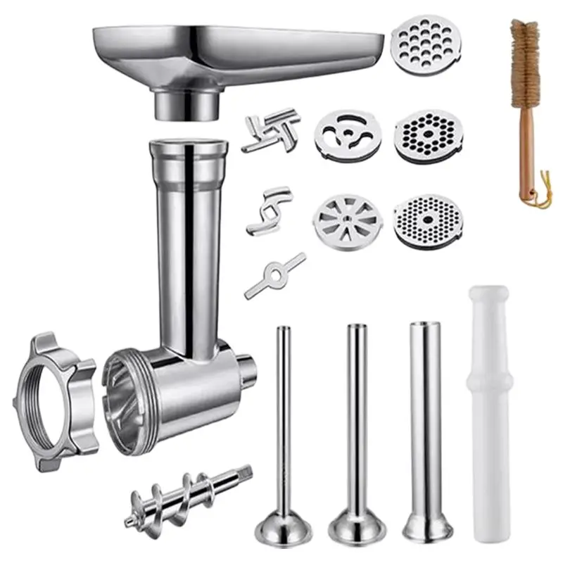 Stand Mixer - อุปกรณ์เสริมเครื่องบดสแตนเลสสำหรับเครื่องผสมอาหารแบบตั้งโต๊ะ Kitchenaid, อุปกรณ์เสริมเครื่องบดเนื้อที่ทนทาน
