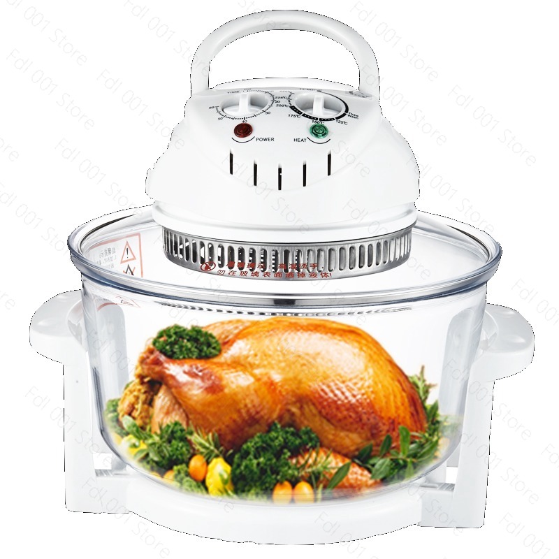 หม้อทอดไร้น้ำมันแก้ว ระบบคลื่น - Air Fryer บทวิจารณ์และราคา