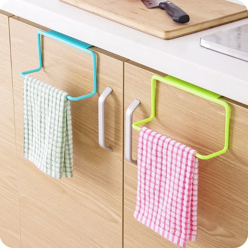 ที่แขวนผ้าเช็ดตัวแบบแขวนพลาสติ - Kitchen Appliances Cabinet บทวิจารณ์และราคา