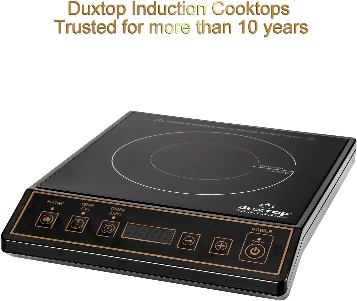 เตาแม่เหล็กไฟฟ้าแบบพกพา 1800W  - Induction Cooktop Portable บทวิจารณ์และราคา
