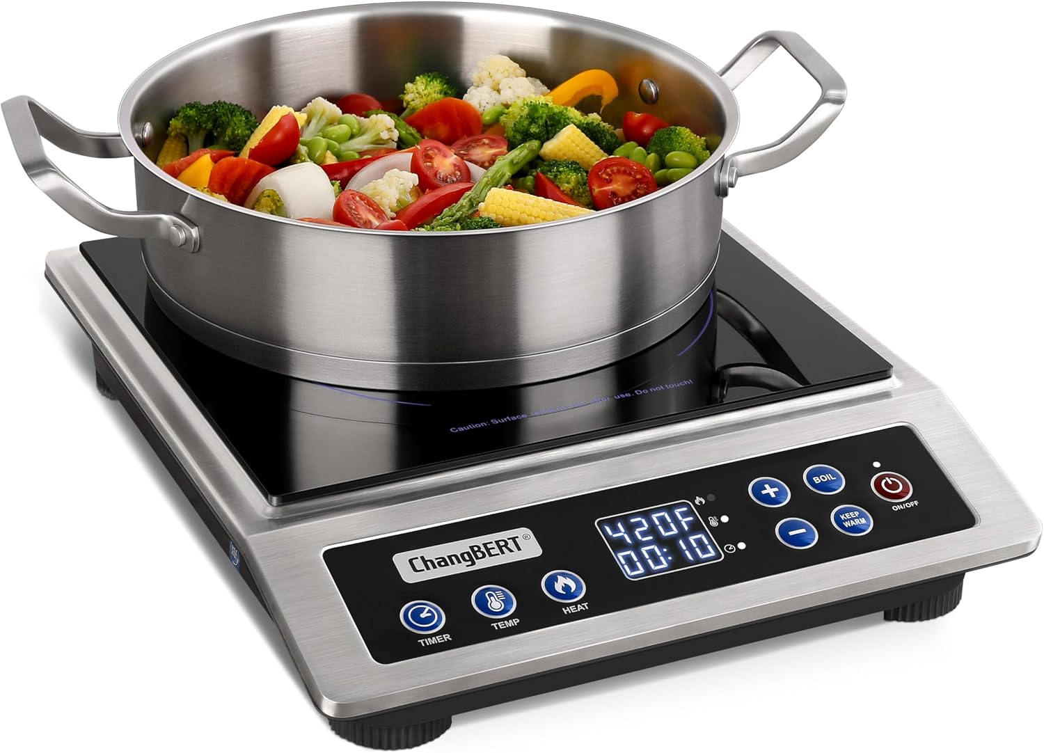 เตาแม่เหล็กไฟฟ้าแบบพกพา รุ่นปร - Induction Cooktop Portable บทวิจารณ์และราคา