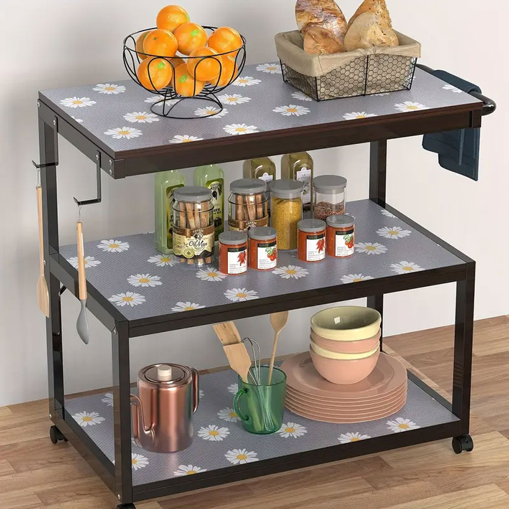 แผ่นรองตู้ครัว EVA 1 ม้วน แบบไ - Kitchen Appliances Cabinet บทวิจารณ์และราคา