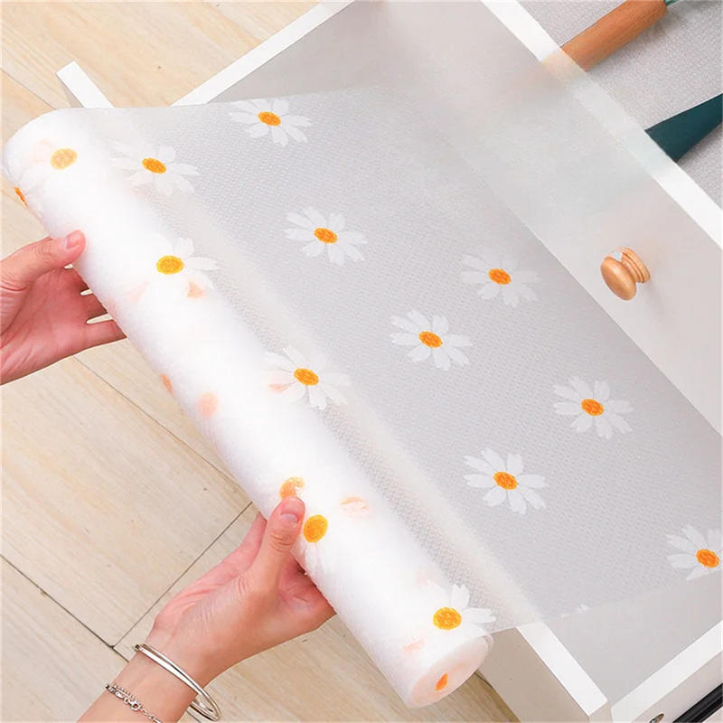 แผ่นรองชั้นวางของลายดอกเดซี่ 1 - Kitchen Appliances Cabinet บทวิจารณ์และราคา