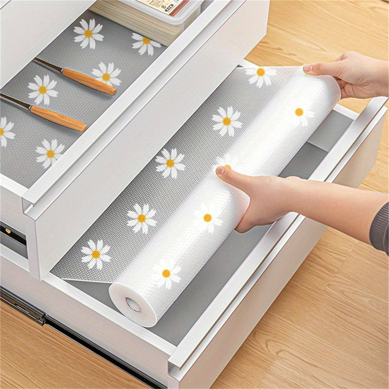 แผ่นรองชั้นวางของลายดอกเดซี่ 1 - Kitchen Appliances Cabinet บทวิจารณ์และราคา
