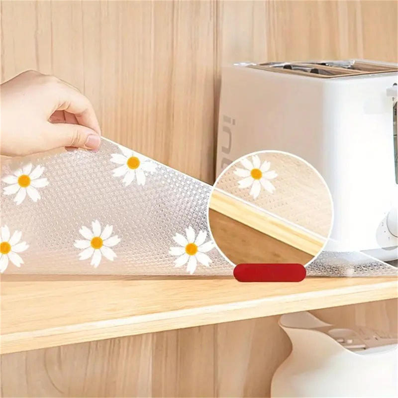 แผ่นรองชั้นวางของลายดอกเดซี่ 1 - Kitchen Appliances Cabinet บทวิจารณ์และราคา