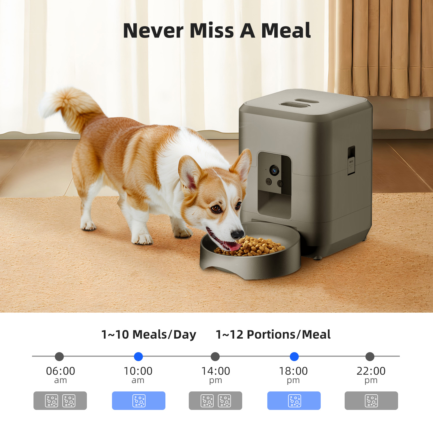 เครื่องให้อาหารสัตว์อัตโนมัติ  - Kitchen Appliances Video บทวิจารณ์และราคา